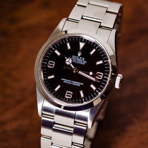 rolex explorer dress watch